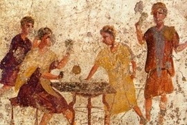 Kockanje v Antičnem Rimu, vir: https://www.gambling.net/history/